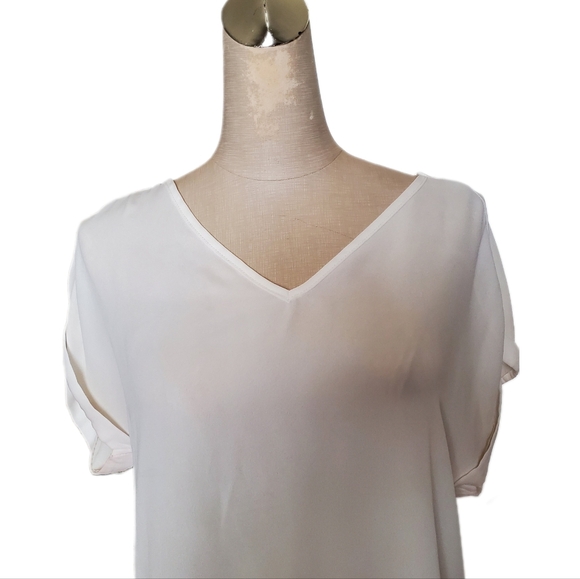 SHEIN Women's White Blouse Sz S - Picture 4 of 7
